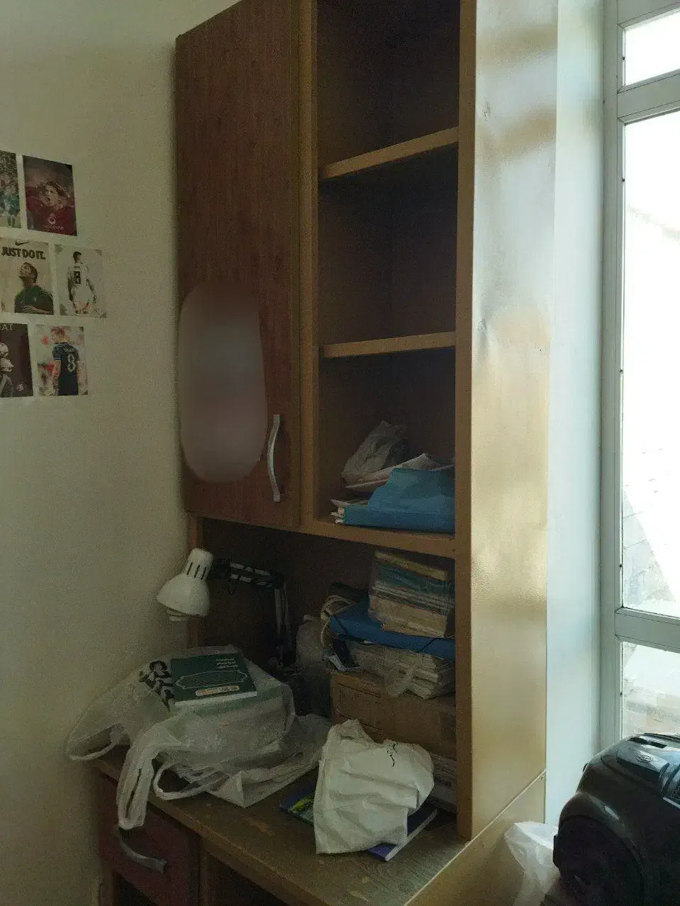 میز تحریر و کامپیوتر و کتابخانه بهمراه صندلی|میز تحریر و کامپیوتر|گیلان غرب, |دیوار