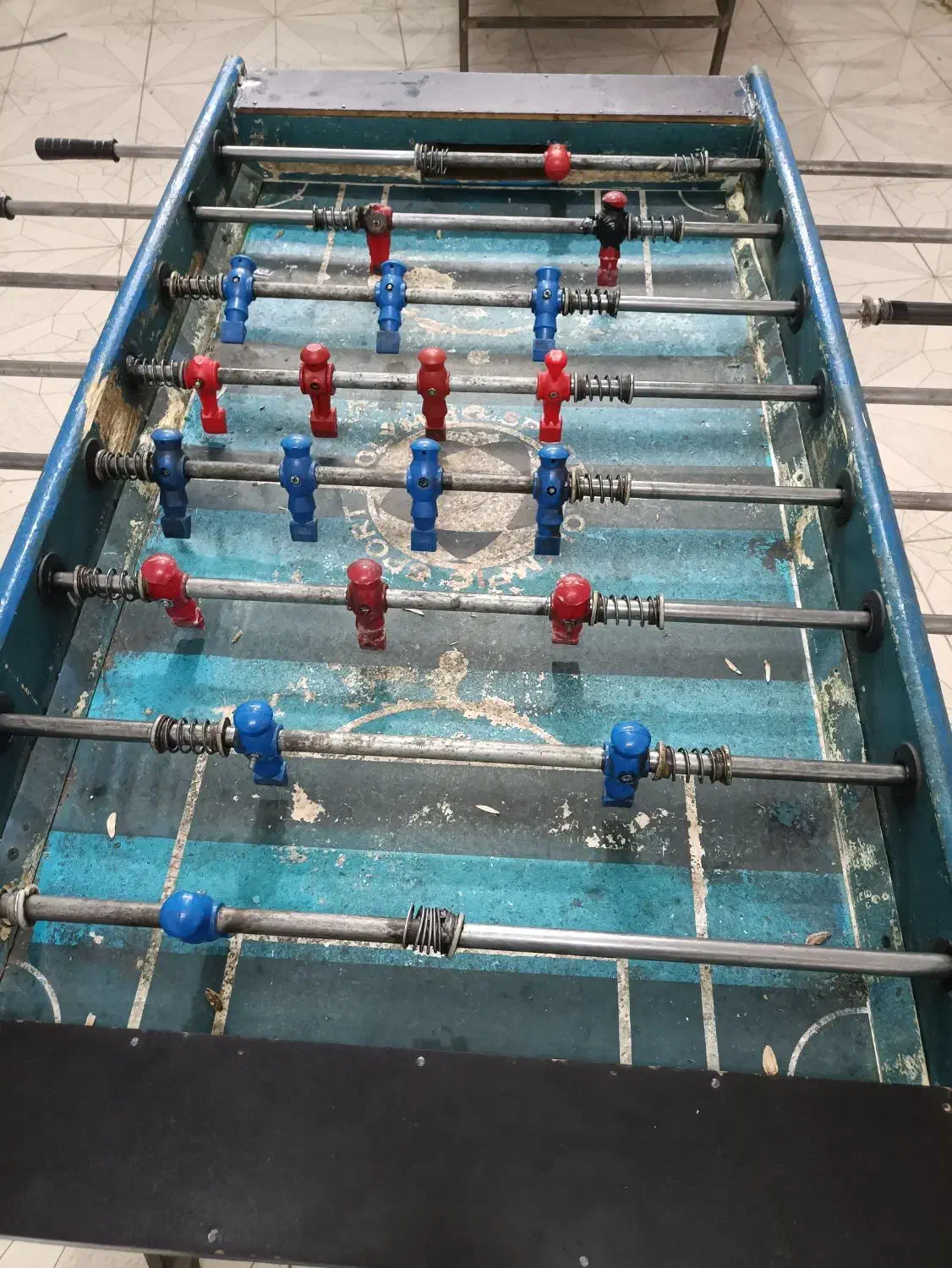 فوتبال دستی قدیمی|تجهیزات ورزشی|شال, |دیوار