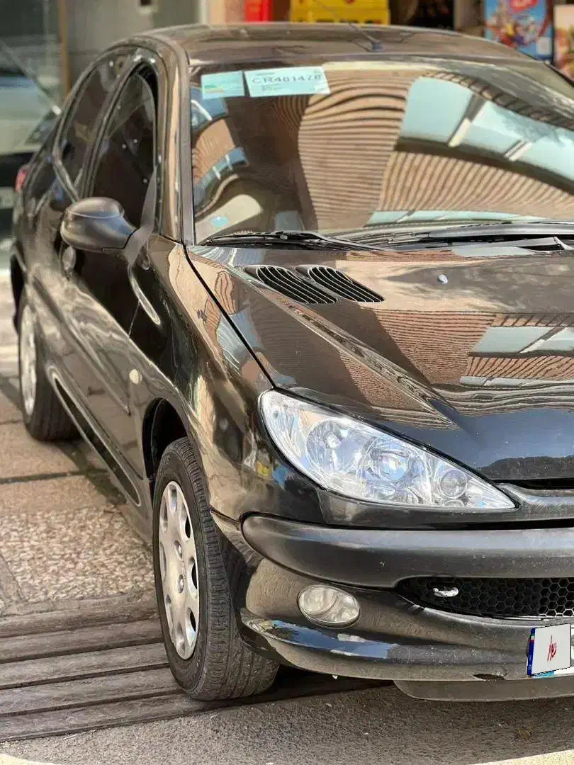 پژو ۲۰۶ مدل ۱۴۰۰ مشکی|خودرو سواری و وانت|قم, سعادتی|دیوار