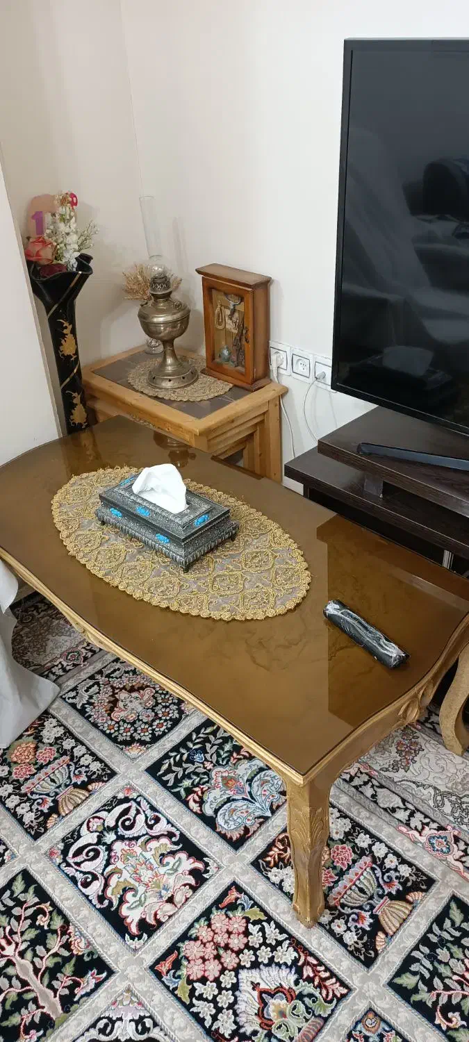 مبل استیل ۷نفره با کاور|مبلمان خانگی و میز عسلی|تهران, شهرک ولیعصر شمالی|دیوار