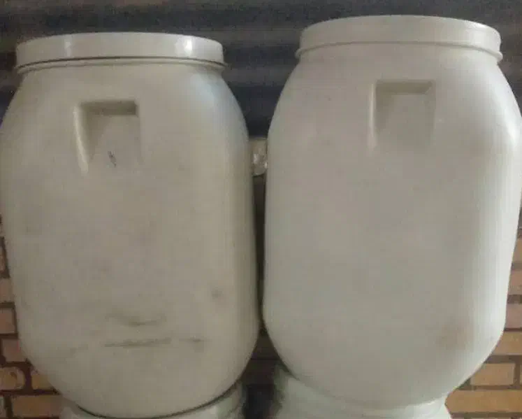 بشکه|ظروف نگهدارنده، پلاستیکی، یک‌بارمصرف|برازجان, |دیوار