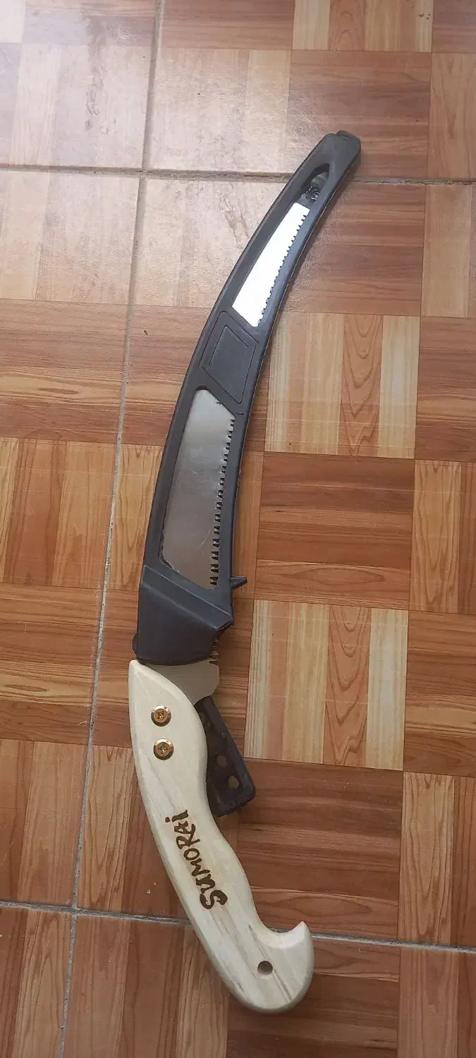 اره سامورایی دسته چوبی درجه ۱قیمت عمده|مصالح و تجهیزات ساختمان|سنندج, |دیوار