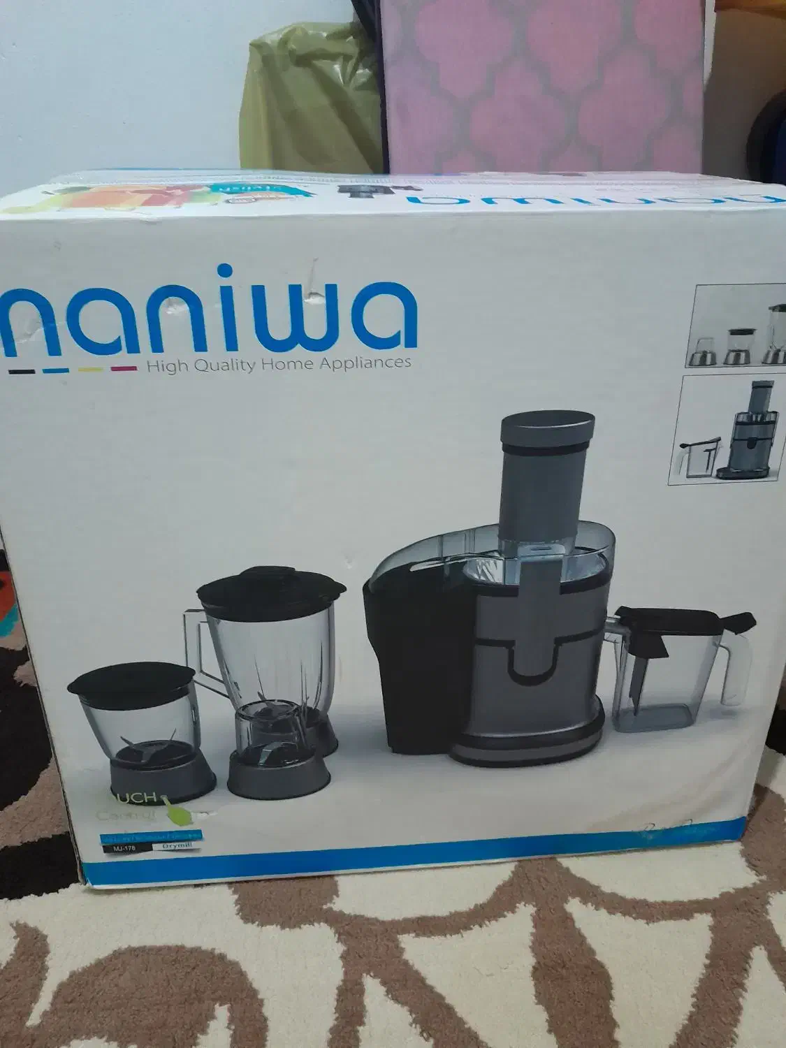 ابمیوه گیر چهار کاره ..کتری برقی ..وچرخ گوشت|آبمیوه‌گیر و آب‌مرکبات‌گیر|شیراز, شریف‌آباد|دیوار