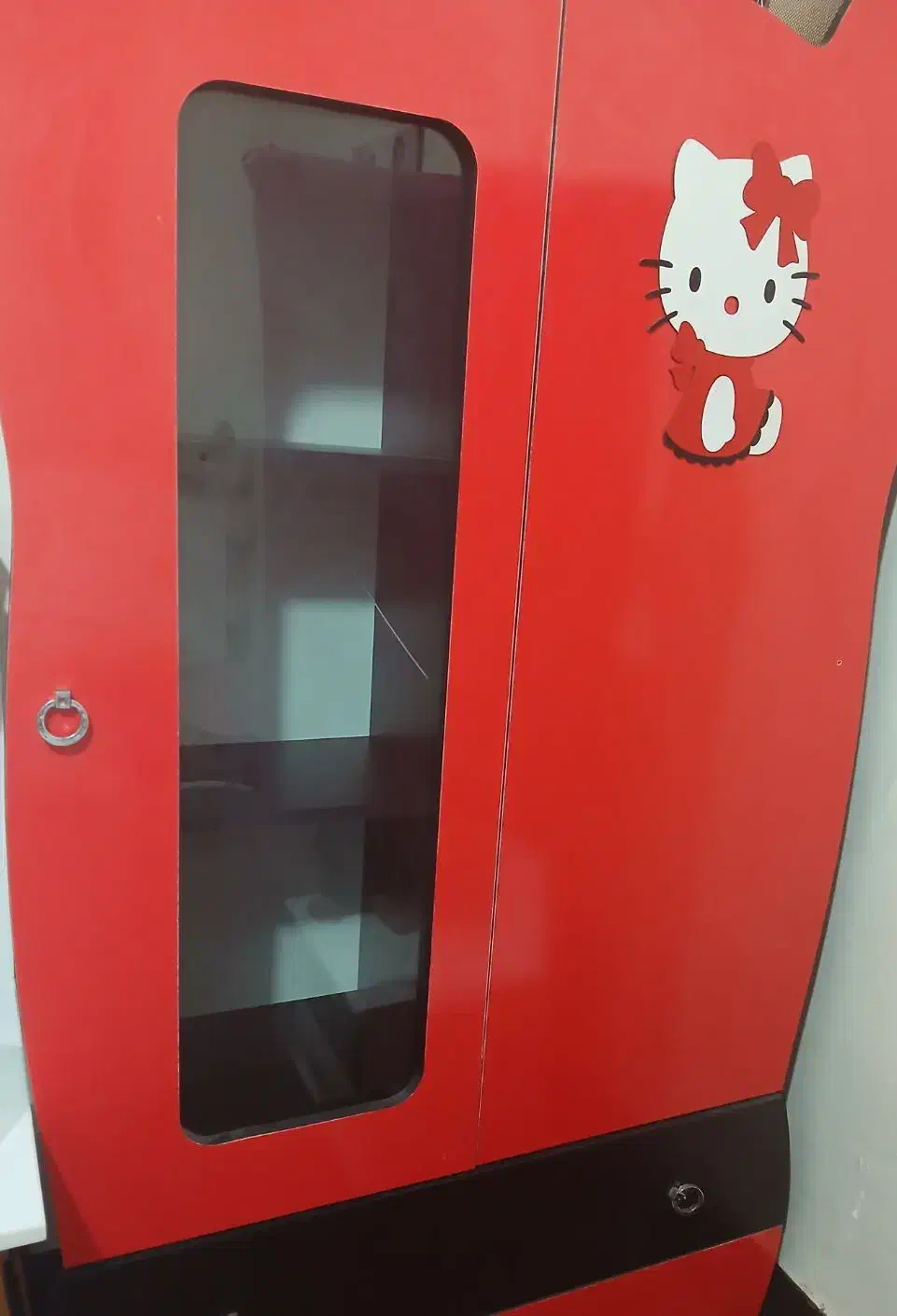 کمد بچه دخترانه درحد نو|جاکفشی، کمد، دراور|فسا, |دیوار