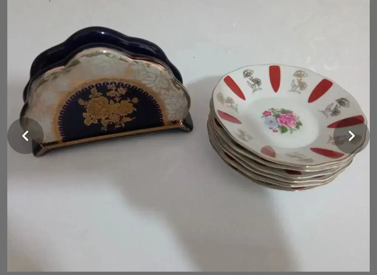 شیرینی ومیوه خوری آنتیک سه طبقه چک جا دستمال|ظروف سرو و پذیرایی|تهران, تهرانپارس شرقی|دیوار