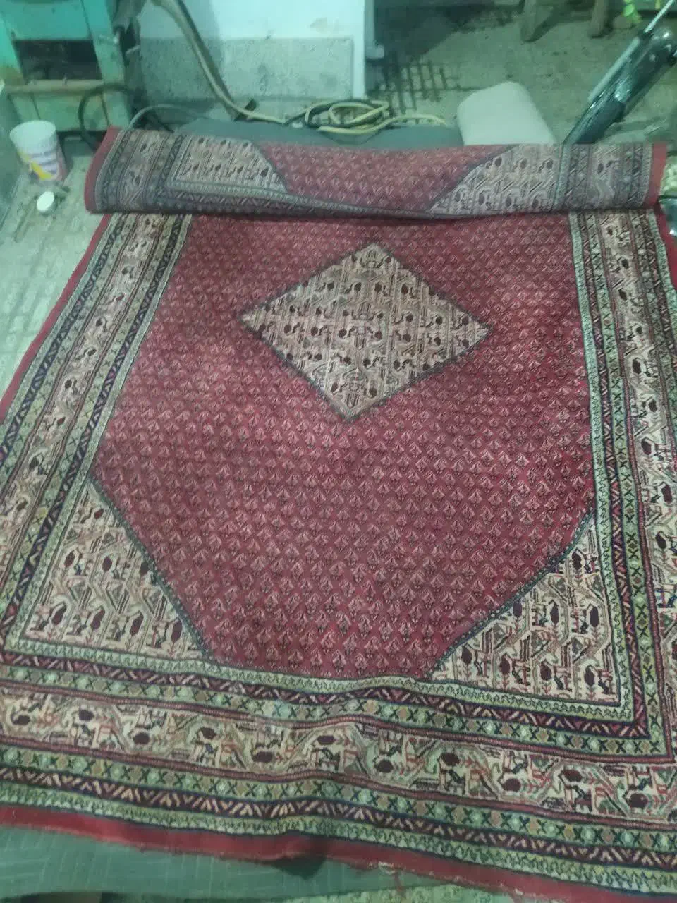 فرش دستباف ۹ متری|فرش|اراک, |دیوار