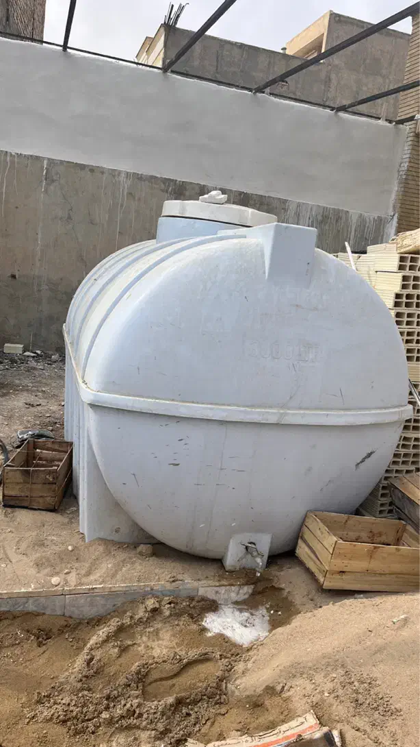 فروش مخزن آب ۳۰۰۰ لیتری|مصالح و تجهیزات ساختمان|جهرم, |دیوار