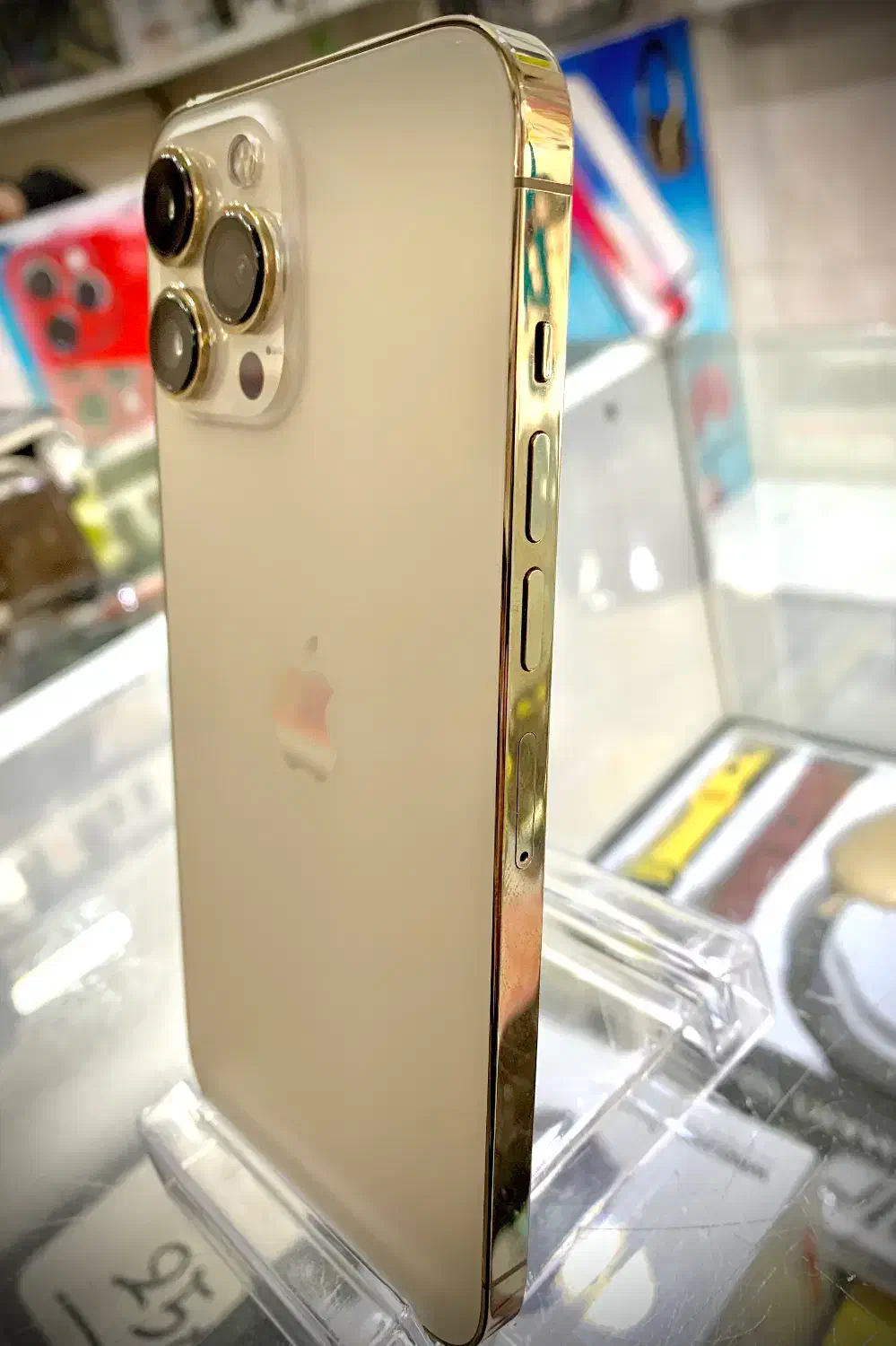 آیفون۱۳پرومکس گلد درحد|موبایل|کاشان, سوریجان|دیوار