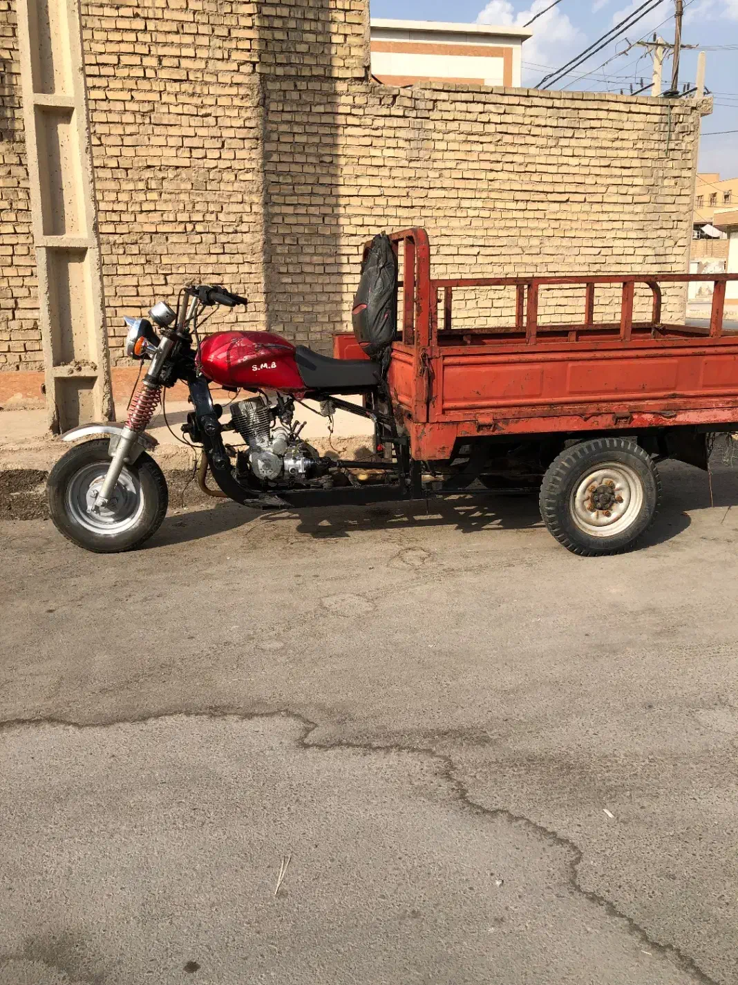 موتور سه چرخ 200 cc سال بورز|موتورسیکلت|اهواز, کوی علوی|دیوار