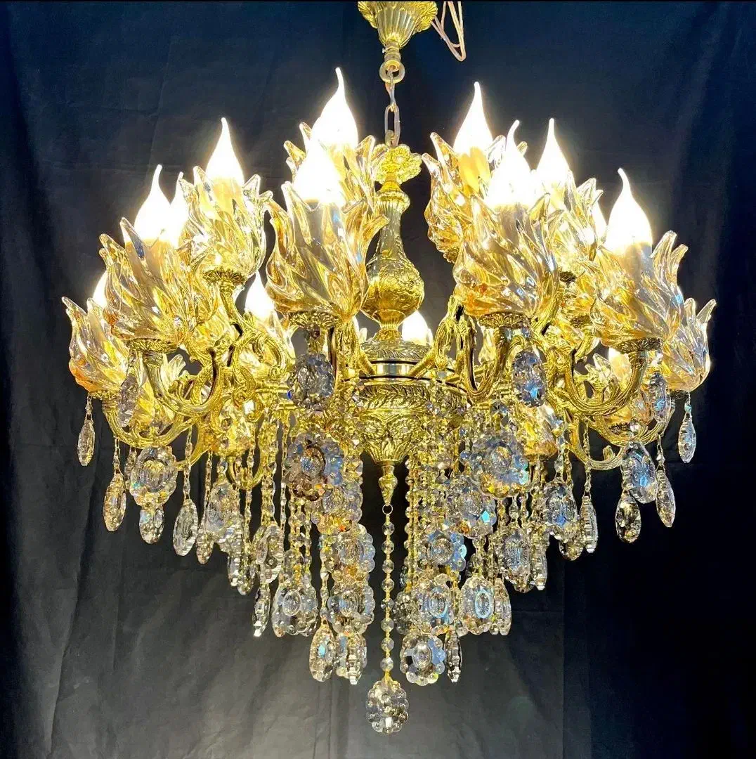 لوستر برنزی / ۳۰٪ ارزان‌تر از بازار|لوستر و چراغ آویز|اردبیل, |دیوار