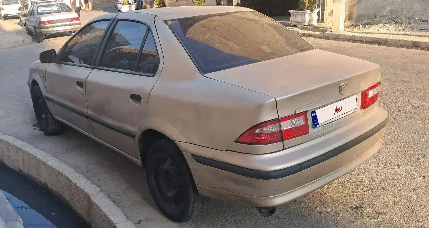 سمند بژ مدل ۸۳ موتور x7|خودرو سواری و وانت|مشکیندشت, |دیوار