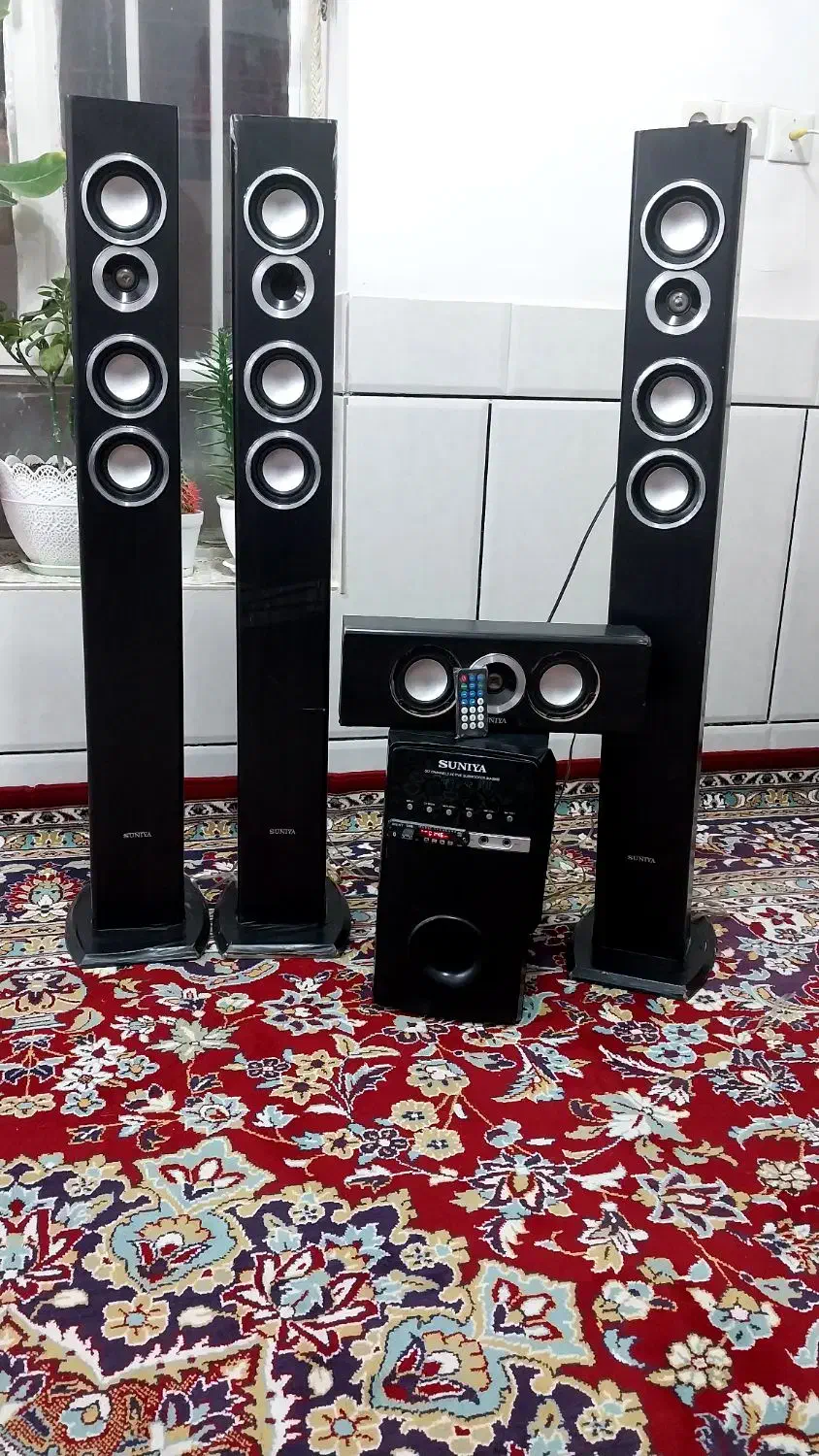 اسپیکر بلوتوثی SUNIYA۵۹۵۰|سیستم صوتی خانگی|فردوس (خراسان), |دیوار