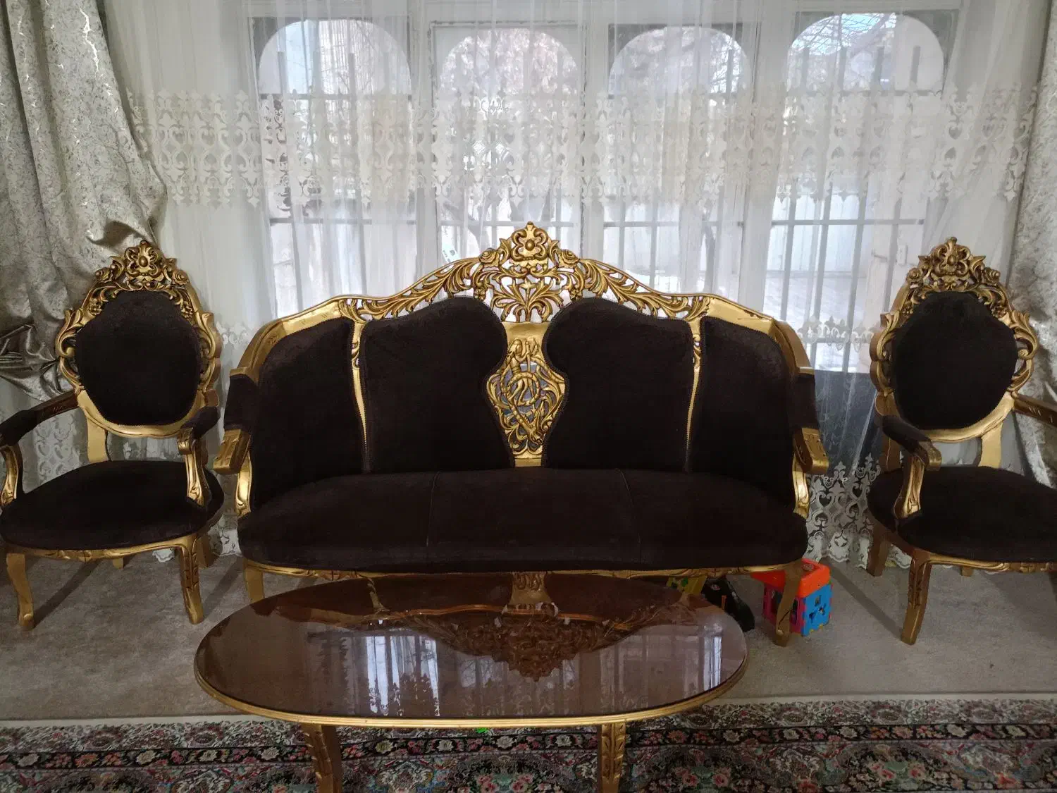 مبل سلطنتی|مبلمان خانگی و میز عسلی|کرمانشاه, |دیوار