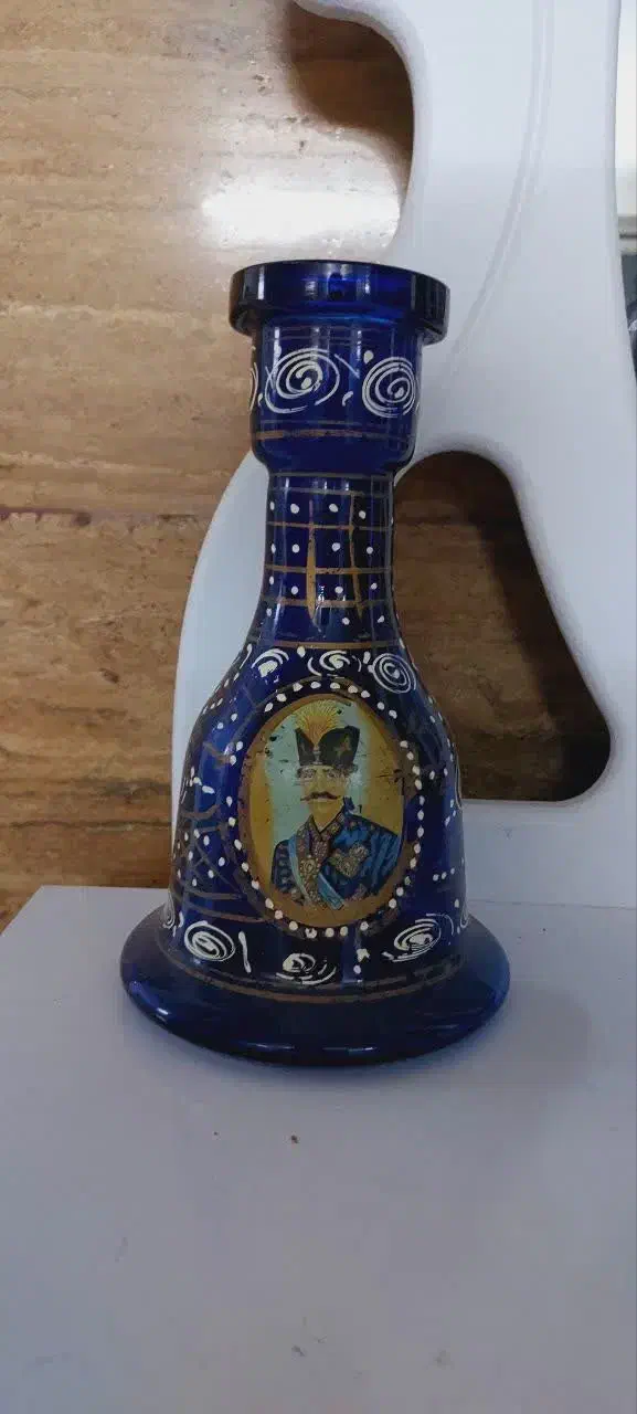 شیشه قلیان|کلکسیون اشیاء عتیقه|خمینی‌شهر, |دیوار