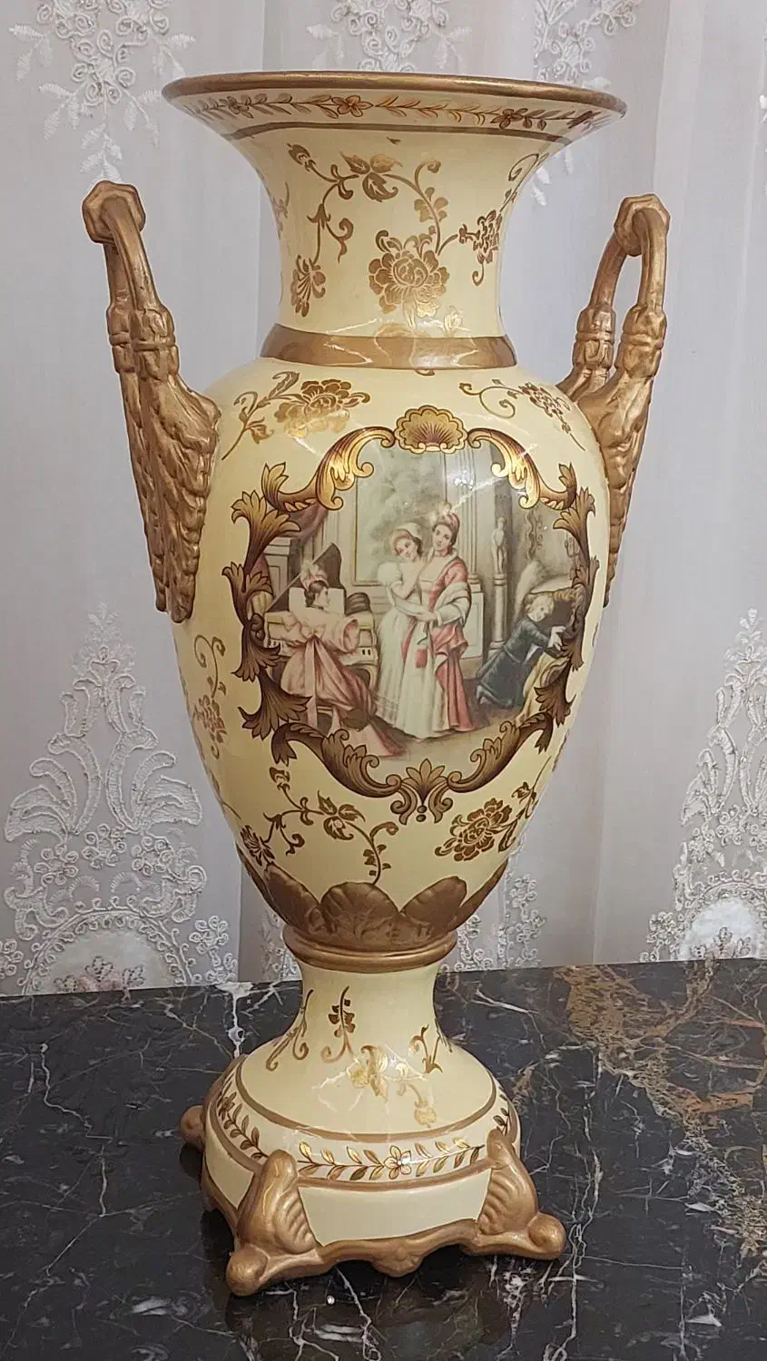 انیل گلدان چینی انتیک|کلکسیون اشیاء عتیقه|ماهدشت, |دیوار