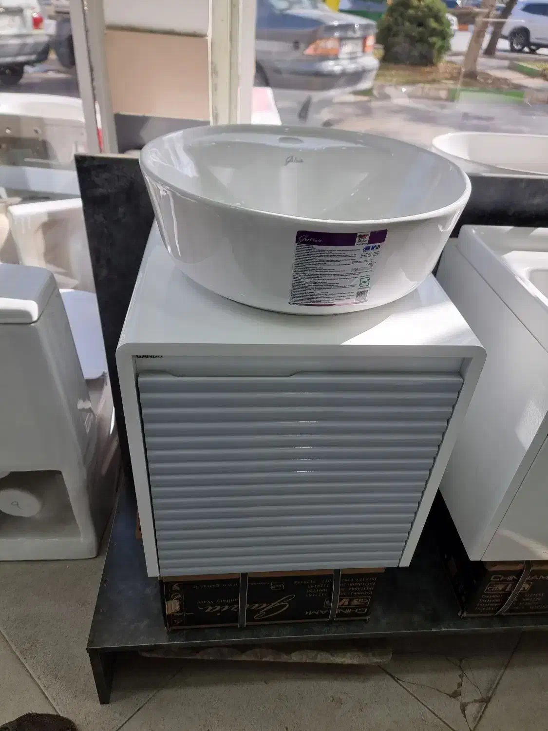 فول ست روشویی دیواری ضد آب|لوازم سرویس بهداشتی|اردبیل, |دیوار