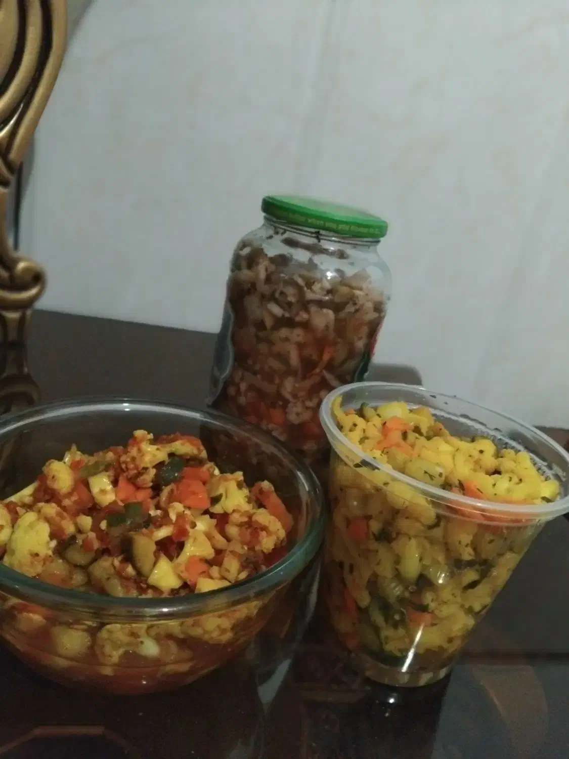 ترشی خانگی با سرکه محلی|خوردنی و آشامیدنی|قم, در بهشت|دیوار