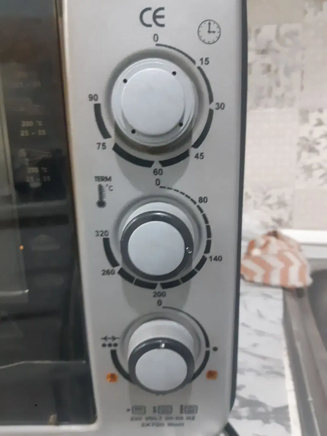 فر طوسی مشکی|اجاق گاز و لوازم برقی پخت‌وپز|تهران, مینابی|دیوار