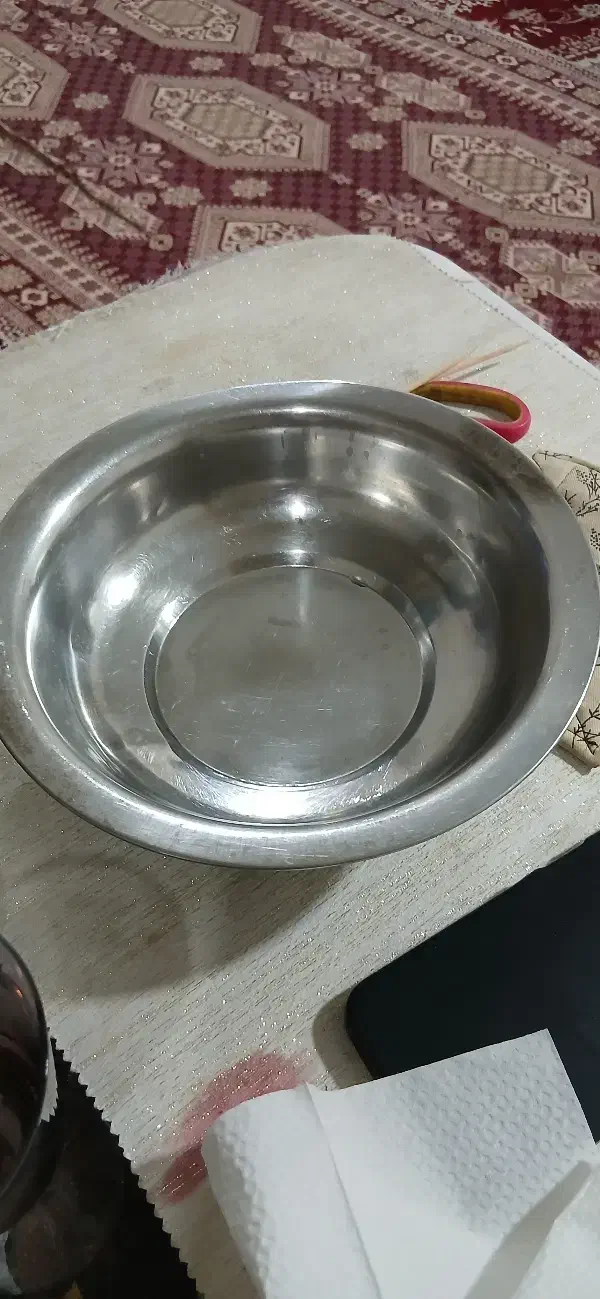 لگن پاسماوری فلفلی|ظروف سرو و پذیرایی|قم, قلعه کامکار|دیوار