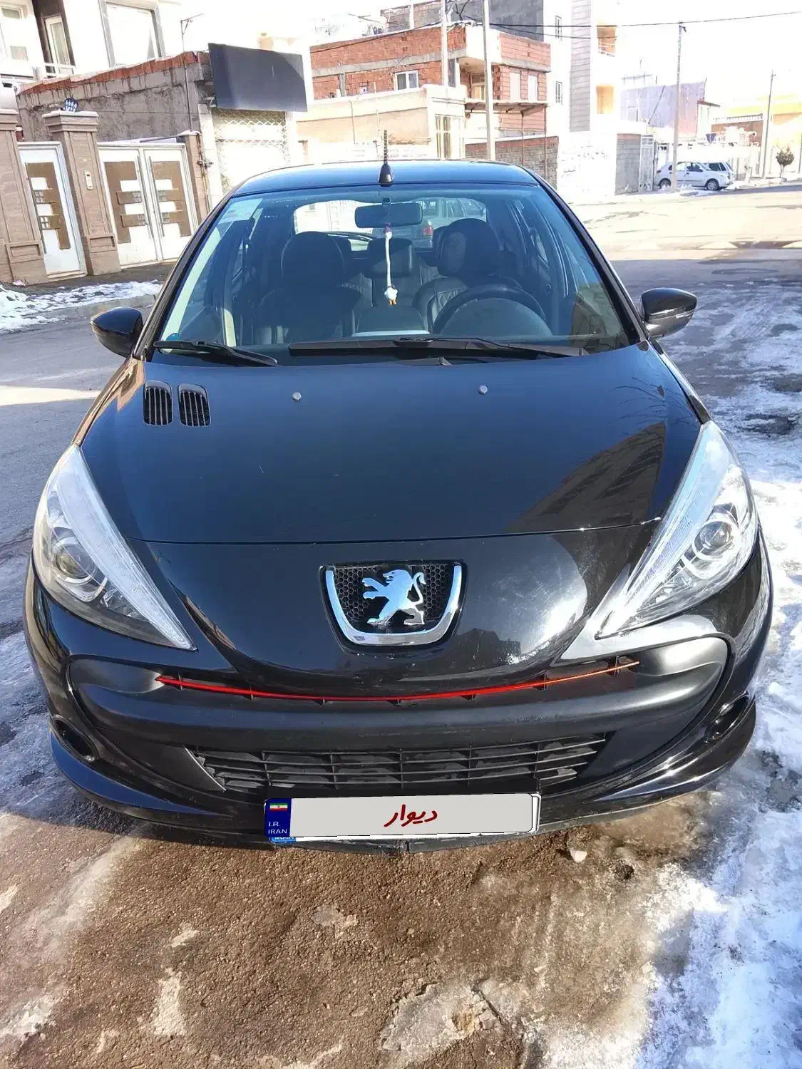 207مشکی.بهترین رنگ مشکی|خودرو سواری و وانت|شیروان (خراسان), |دیوار