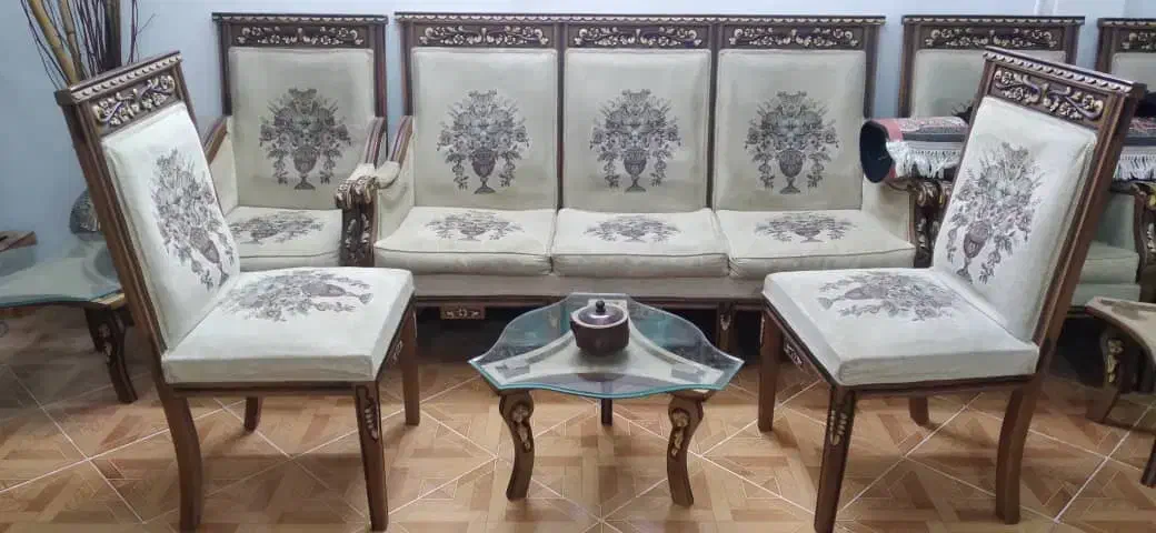 فروش مبل سلطنتی ۷ نفره با ۳تامیز عسلی|مبلمان خانگی و میز عسلی|پاکدشت, پاکدشت (مامازند)|دیوار