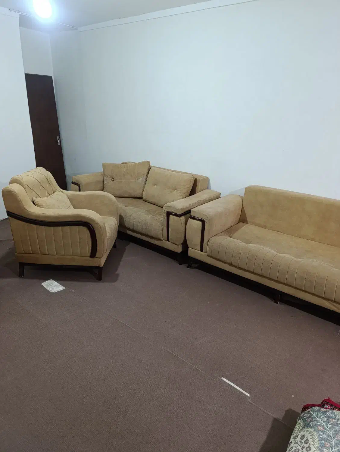 مبل 8نفره چستر با جلو مبلی چوبی محکم|مبلمان خانگی و میز عسلی|ارومیه, |دیوار