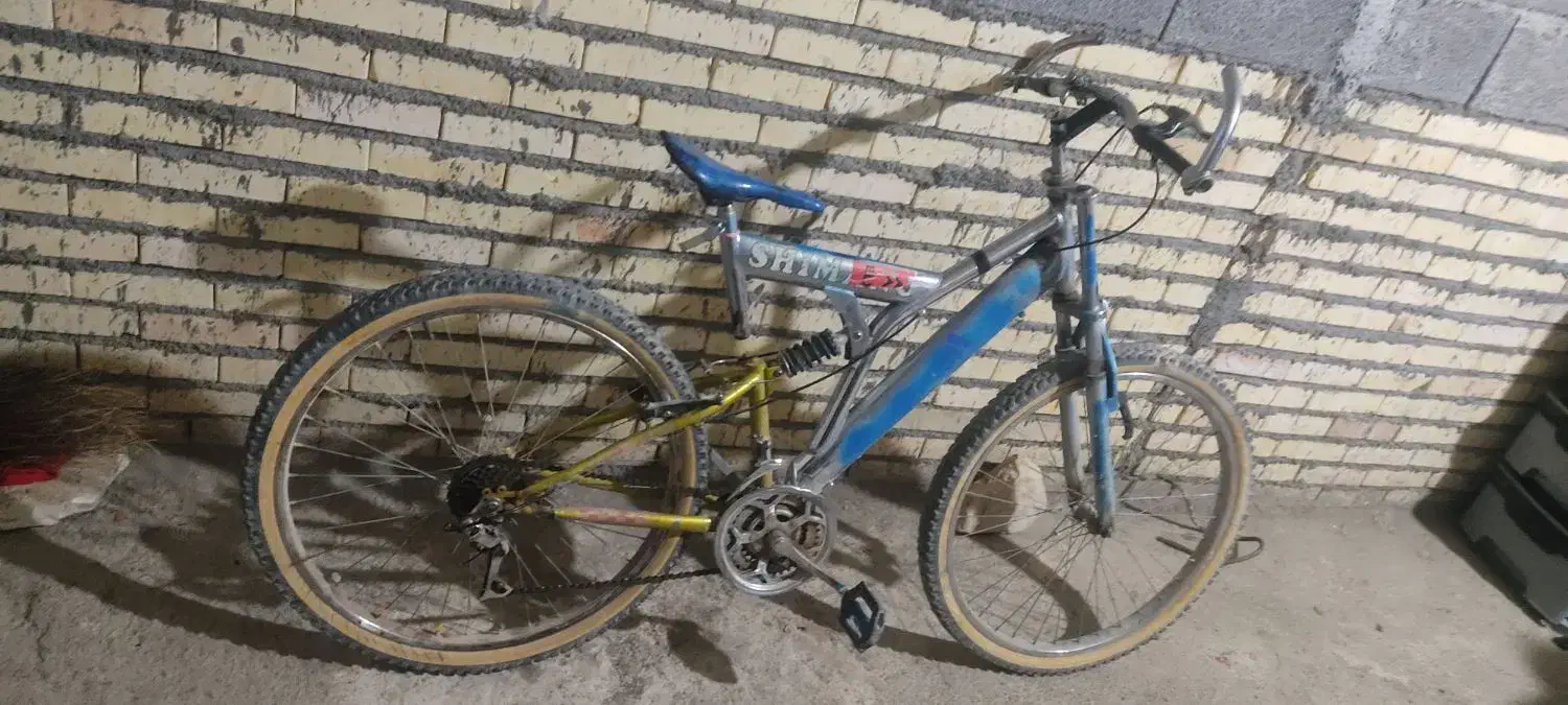 دوچرخه 26بدنه استیل دنده دار به فروش می رسد|دوچرخه، اسکیت، اسکوتر|جوانرود, |دیوار