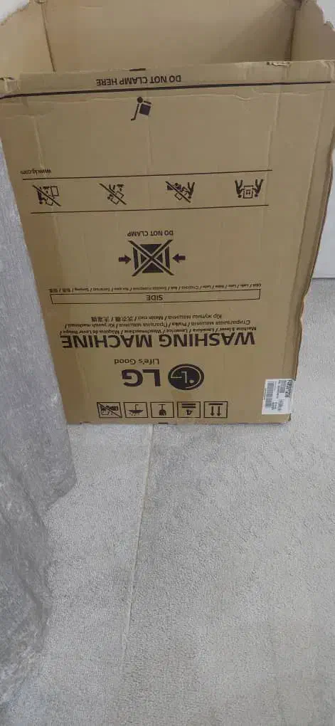 کارتن لباسشویی LG|ابزارآلات|اهواز, کوی فرهنگیان ۱|دیوار