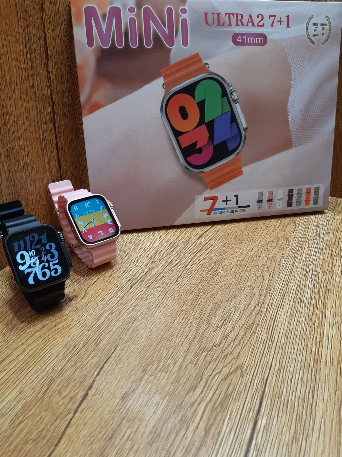 ساعت هوشمند طرح اپل واچ سری اولترا مینی با ۷عددبند|ساعت|تبریز, |دیوار