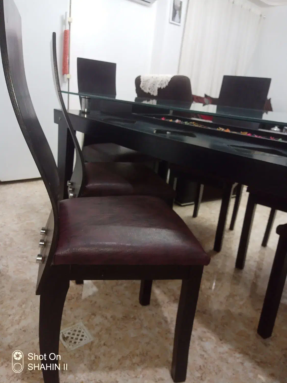 میز و صندلی نهار خوری 6 نفره|میز و صندلی غذاخوری|بندر انزلی, نیمه شعبان|دیوار