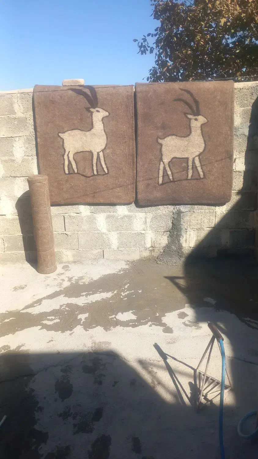 نمد سنتی|گلیم، جاجیم، گبه|کرمانشاه, |دیوار