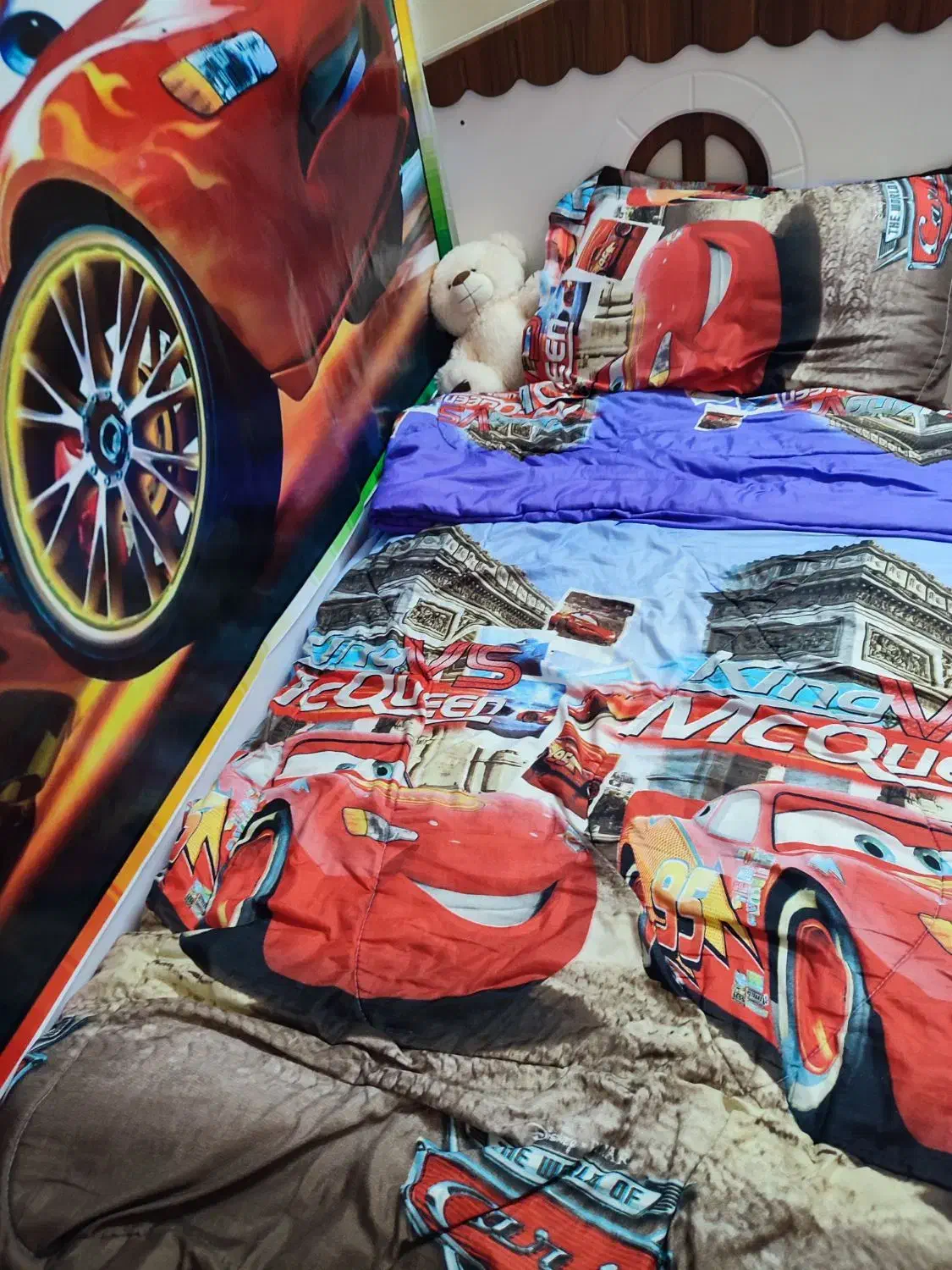 روتختی کودک طرح مک کوین ۴ تکه همراه با بنر مک کوین|سرویس روتختی|اصفهان, جلفا|دیوار