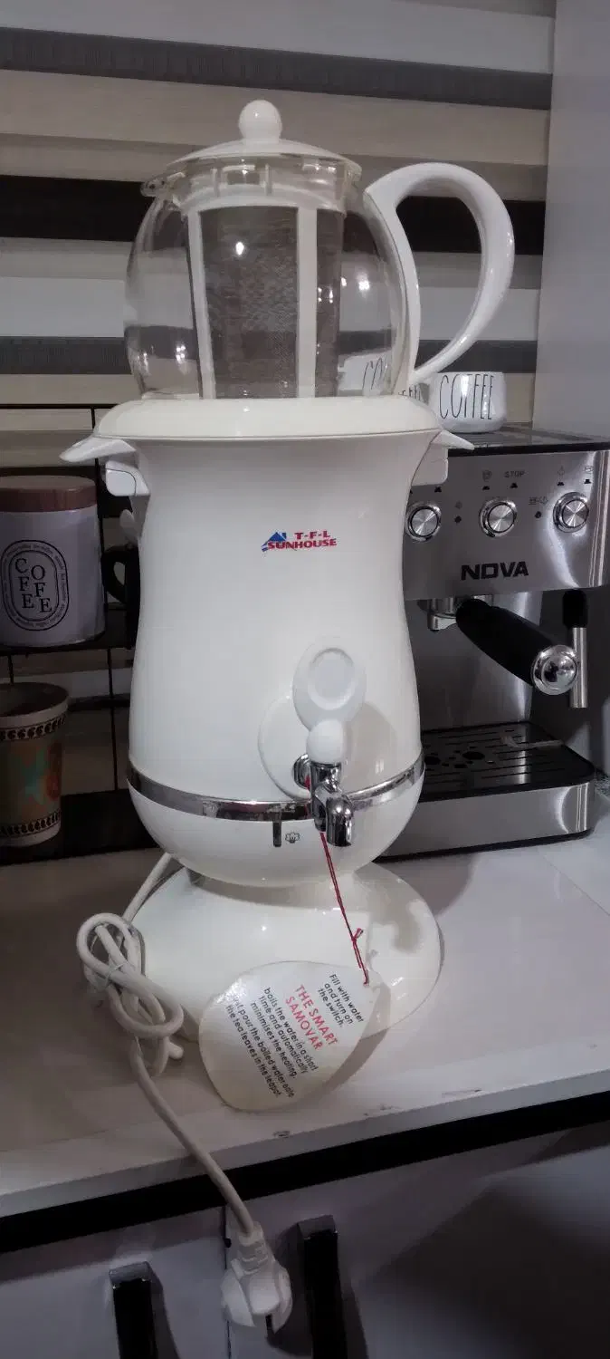 سماور برقی تفال اصل باموتور عالی|سماور، چای‌ساز، قهوه‌ساز|بروجرد, |دیوار