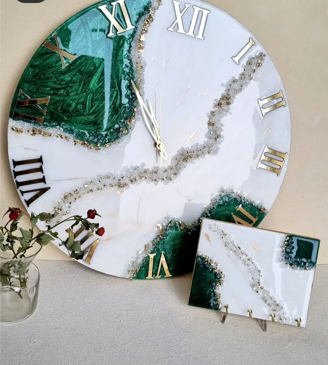 ساعت دیواری رزینی|ساعت دیواری و تزئینی|سبزوار, هویزه|دیوار