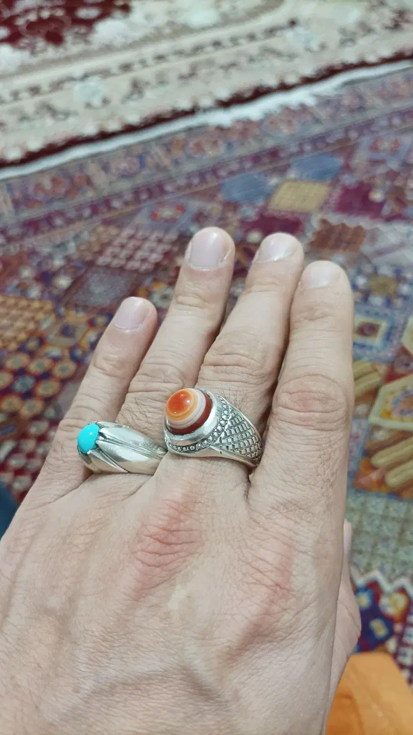 انگشتر نقره|جواهرات|گنبد کاووس, |دیوار