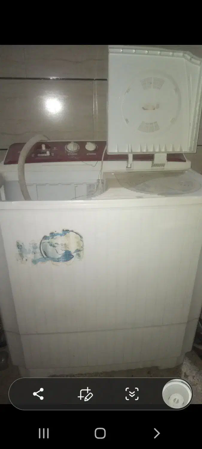 لباسشویی ۱۵ کیلویی فریدولین|ماشین لباسشویی و خشککن لباس|اهواز, کوی مهدیس|دیوار