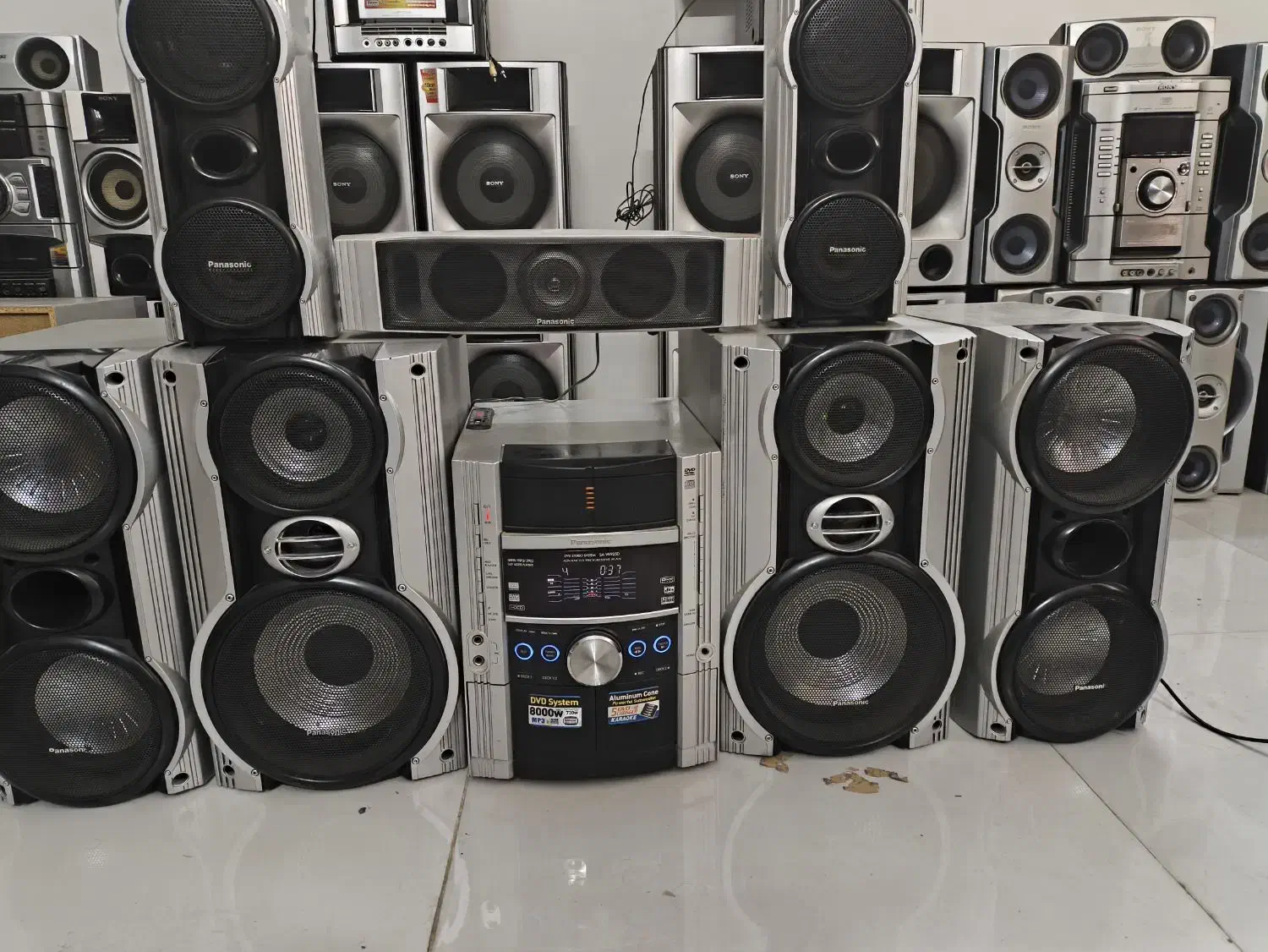 پاناسونیک 8000وات|سیستم صوتی خانگی|مشهد, چاهشک|دیوار