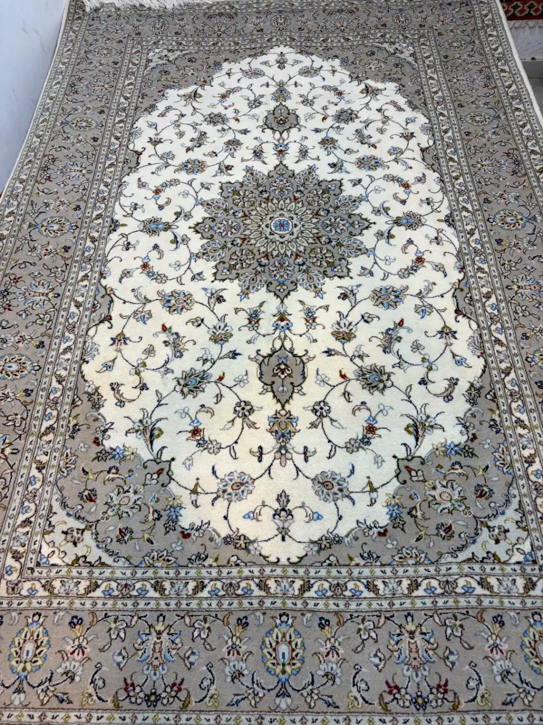 ۶ متری دستی ریز پشم ریز تک دستبافت|فرش|تهران, بهار|دیوار