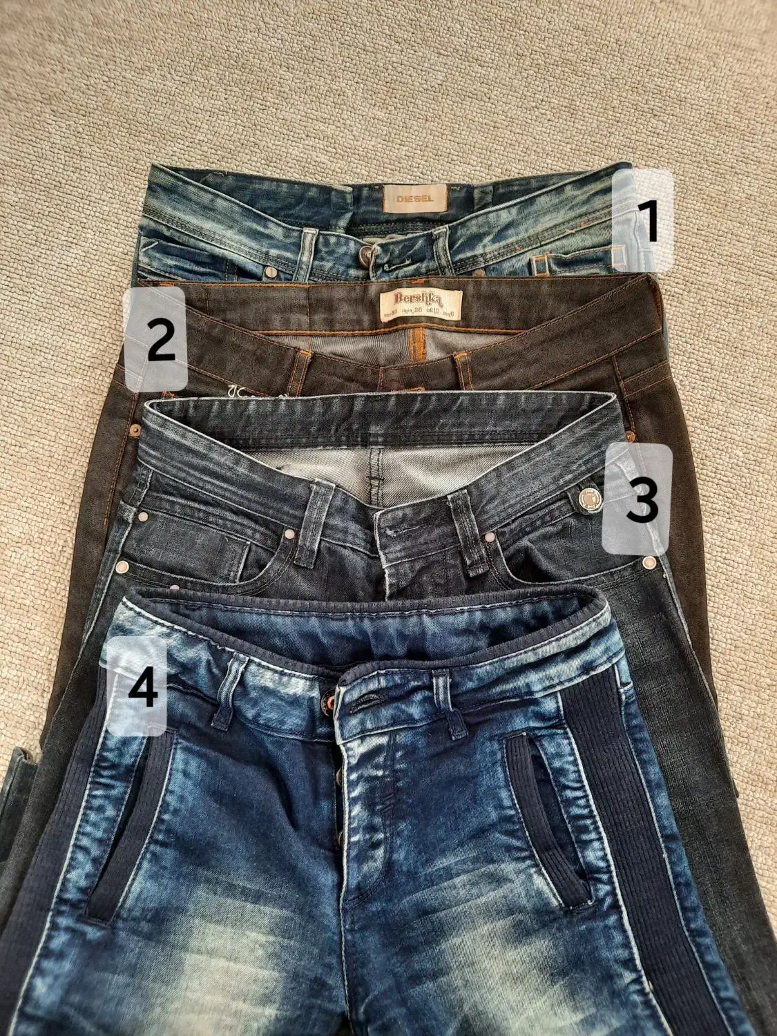 شلوار جین خارجی زنانه|لباس|شاهین‌شهر, شهرک میلاد|دیوار