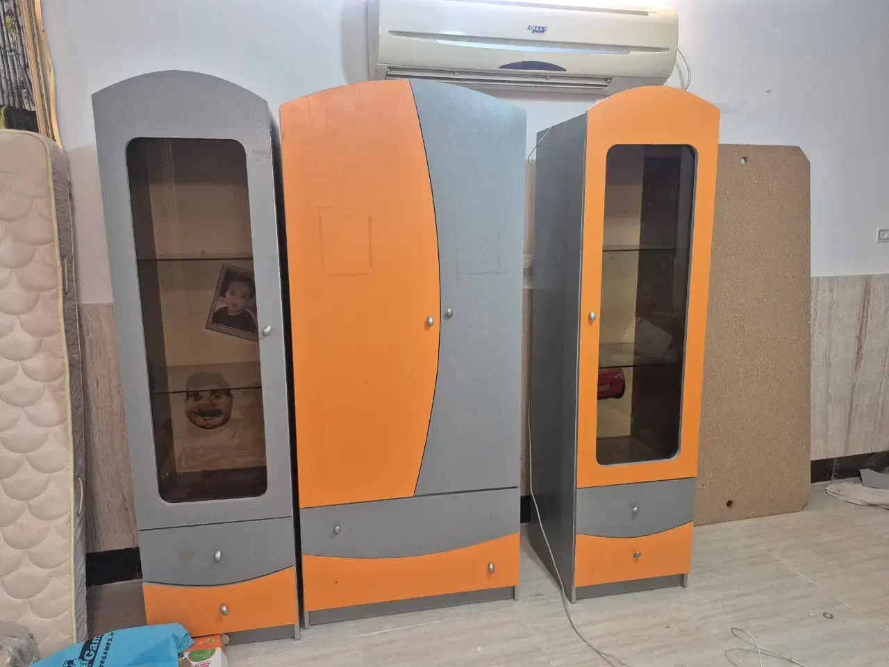 تخت و کمد بچگانه|تخت و سرویس خواب|قم, حاج زینل|دیوار