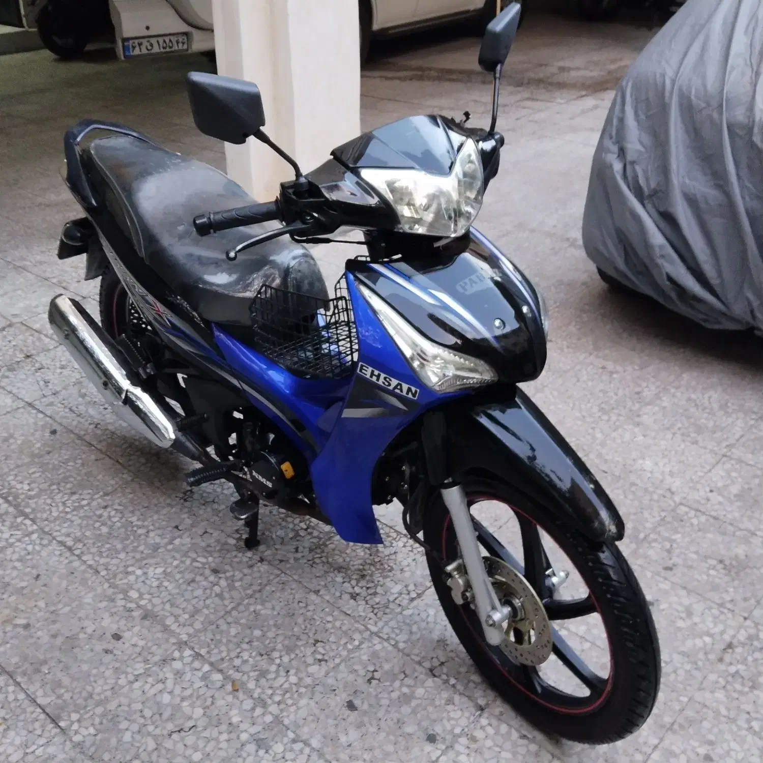 موتورسیکلت احسان.مشابه صفر .مدل 99 خشک|موتورسیکلت|رشت, علی آباد|دیوار