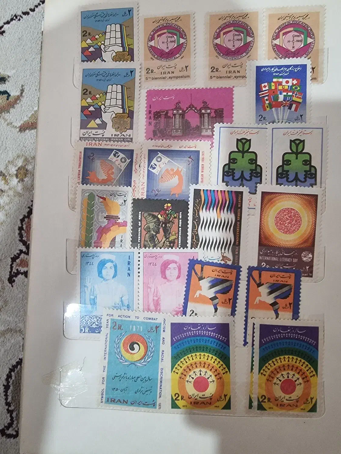 تمبر کلکسیونی شاهی و اوایل انقلاب|کلکسیون سکه، تمبر، اسکناس|سنندج, |دیوار