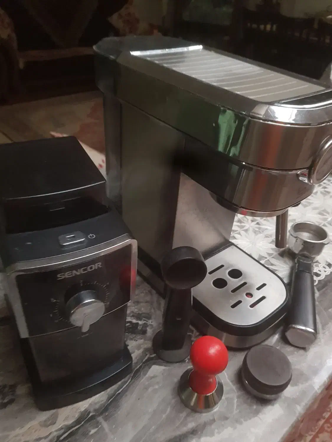 اسپرسو ساز وآسیاب|سماور، چای‌ساز، قهوه‌ساز|تبریز, |دیوار