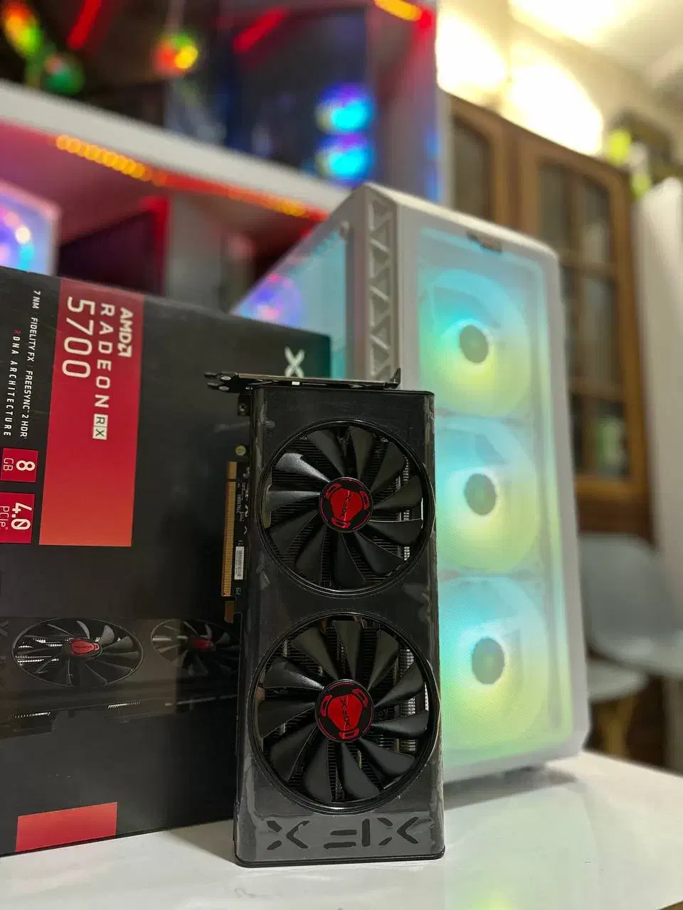 کیس گیمینگ RX5700 8GB نسل 13 کیس RGB آکبند|رایانه رومیزی|مشهد, آبکوه|دیوار