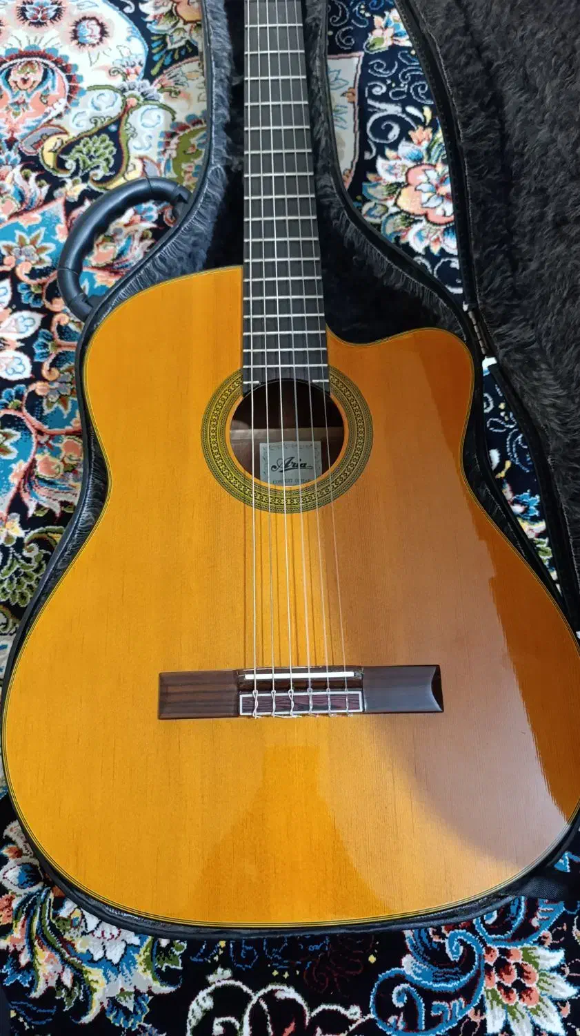 گیتار آریا aria ak50 ce|گیتار، بیس، امپلیفایر|قزوین, |دیوار