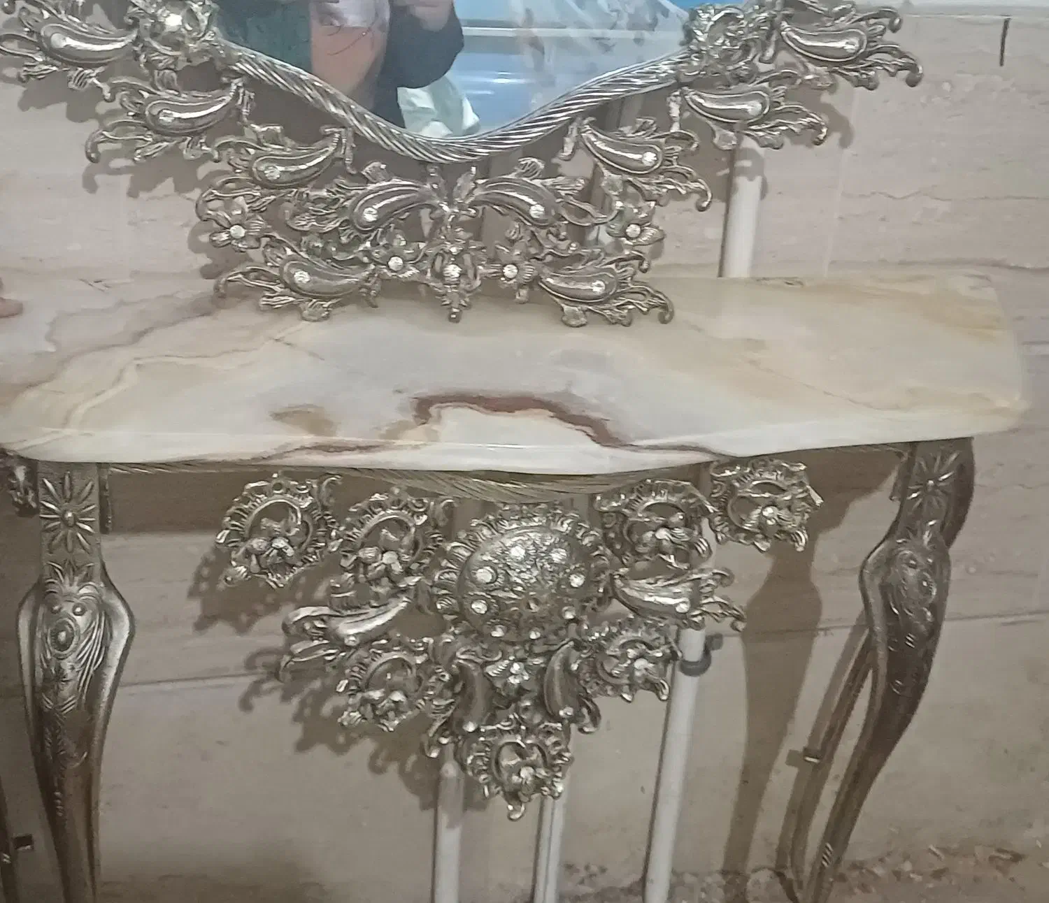 آینه شمعدان|صنایع دستی و سایر لوازم تزئینی|الوند, |دیوار