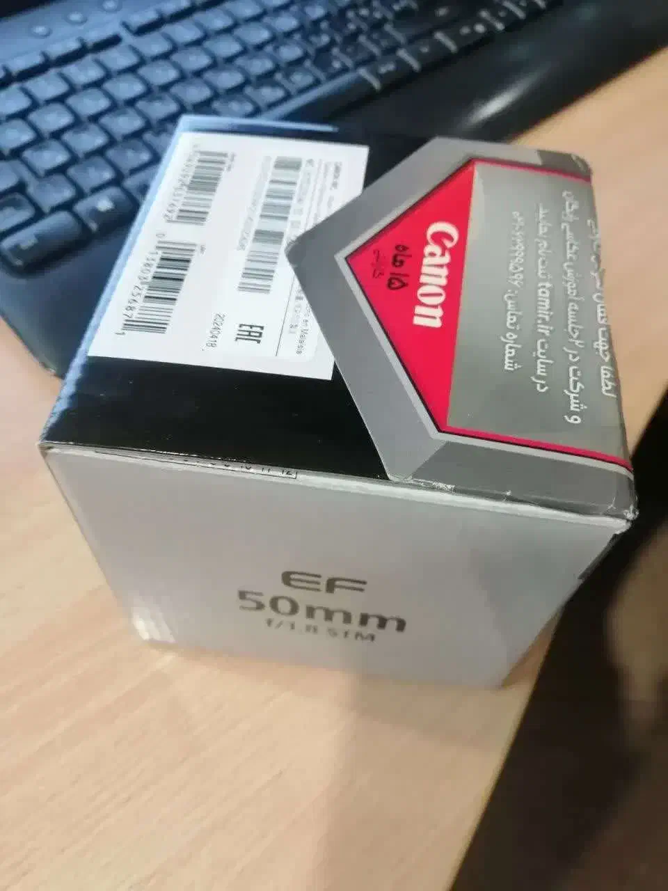 لنز دوربین کانن EF 50mm f/1.8 STM نو با گارانتی|دوربین عکاسی و فیلمبرداری|تهران, سنائی|دیوار