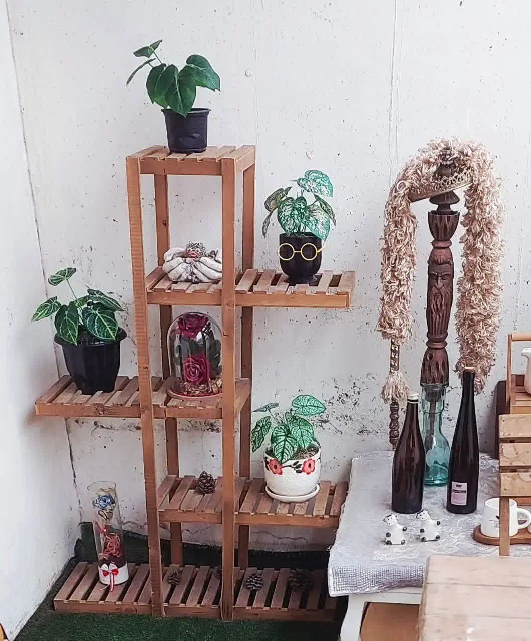 استند گل|گل مصنوعی|پاکدشت, پاکدشت (مامازند)|دیوار