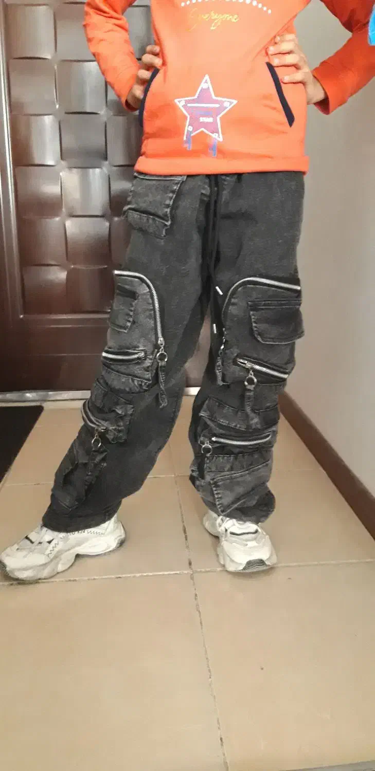 شلوار لی کارگو|کفش و لباس بچه|فولادشهر, مسکن مهر فولادشهر|دیوار