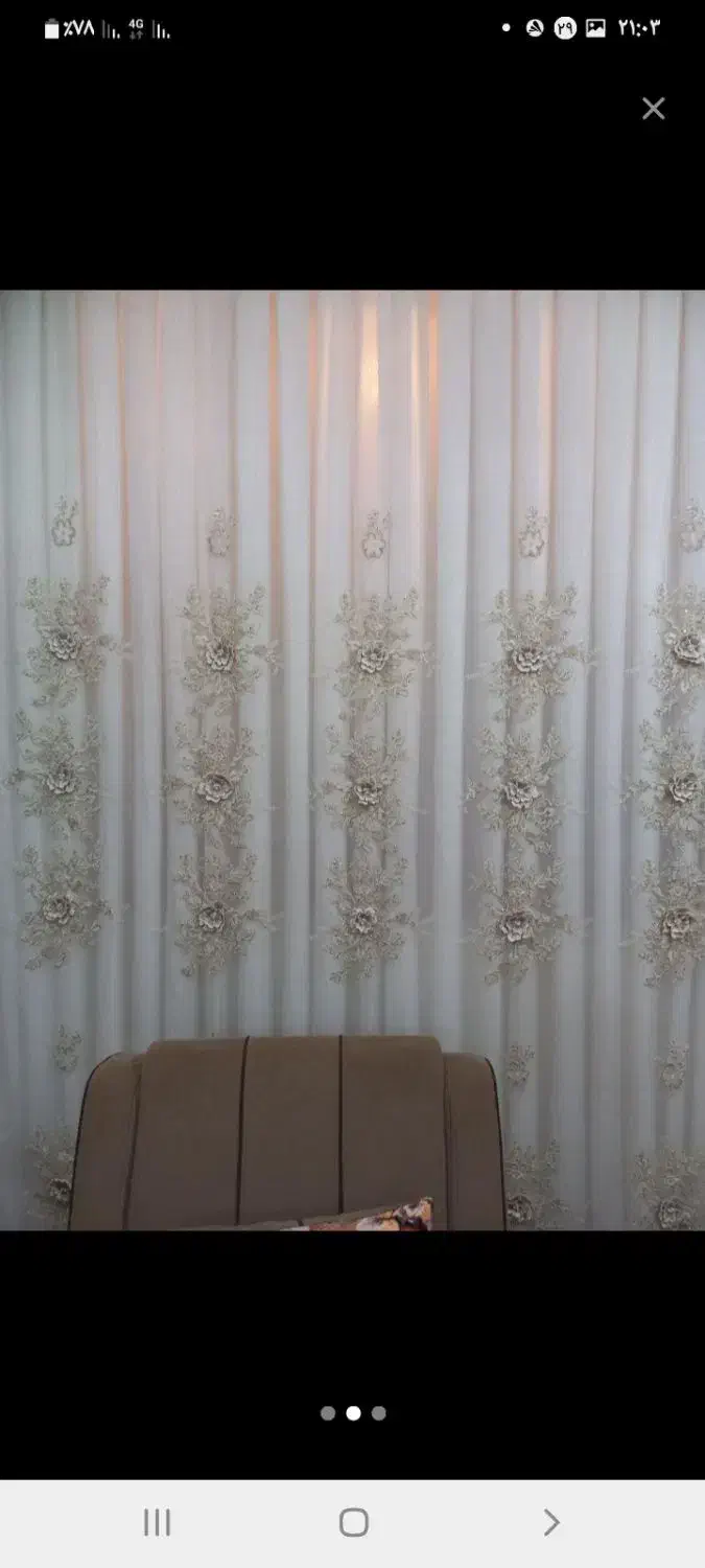 پرده پذیزایی شیک وقشنگ|پرده، رانر، رومیزی|اهواز, کوی مهدیس|دیوار